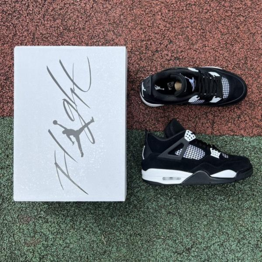 Air Jordan 4 Retro 'White Thunder'(Unisex)