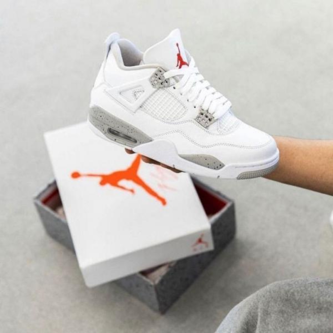 Air Jordan 4 Retro 'White Oreo' (Unisex)