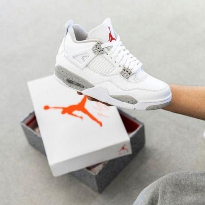 Air Jordan 4 Retro 'White Oreo' (Unisex)