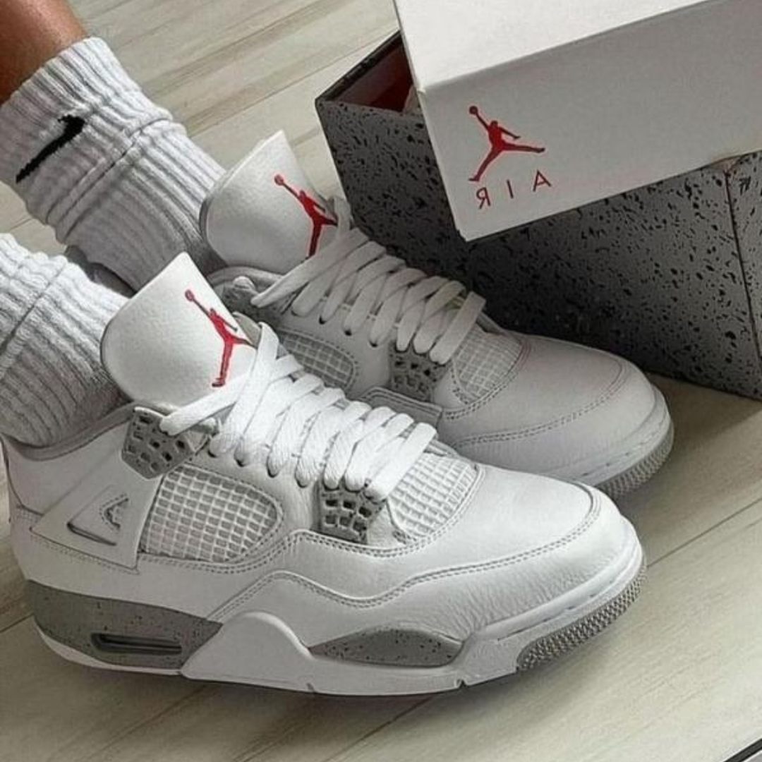 Air Jordan 4 Retro 'White Oreo' (Unisex)