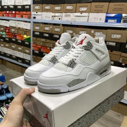 Air Jordan 4 Retro 'White Oreo' (Unisex)