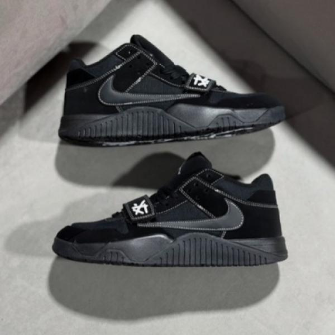 Travis Scott Air Jordan Jumpman Jack 'Black Phantom' (Unisex)