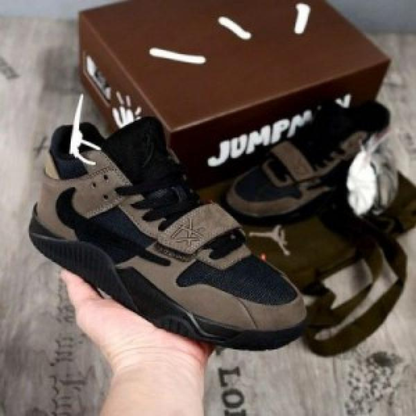 Travis Scott Jumpman Dark Mocha Sneakers