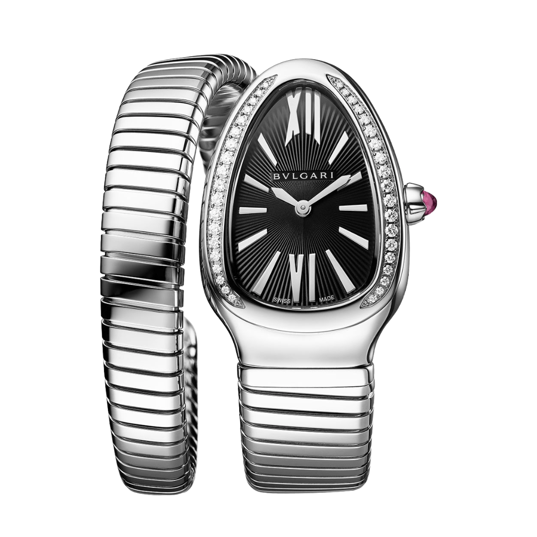 Bvlgari Serpenti Snake Silver Watch (Women)