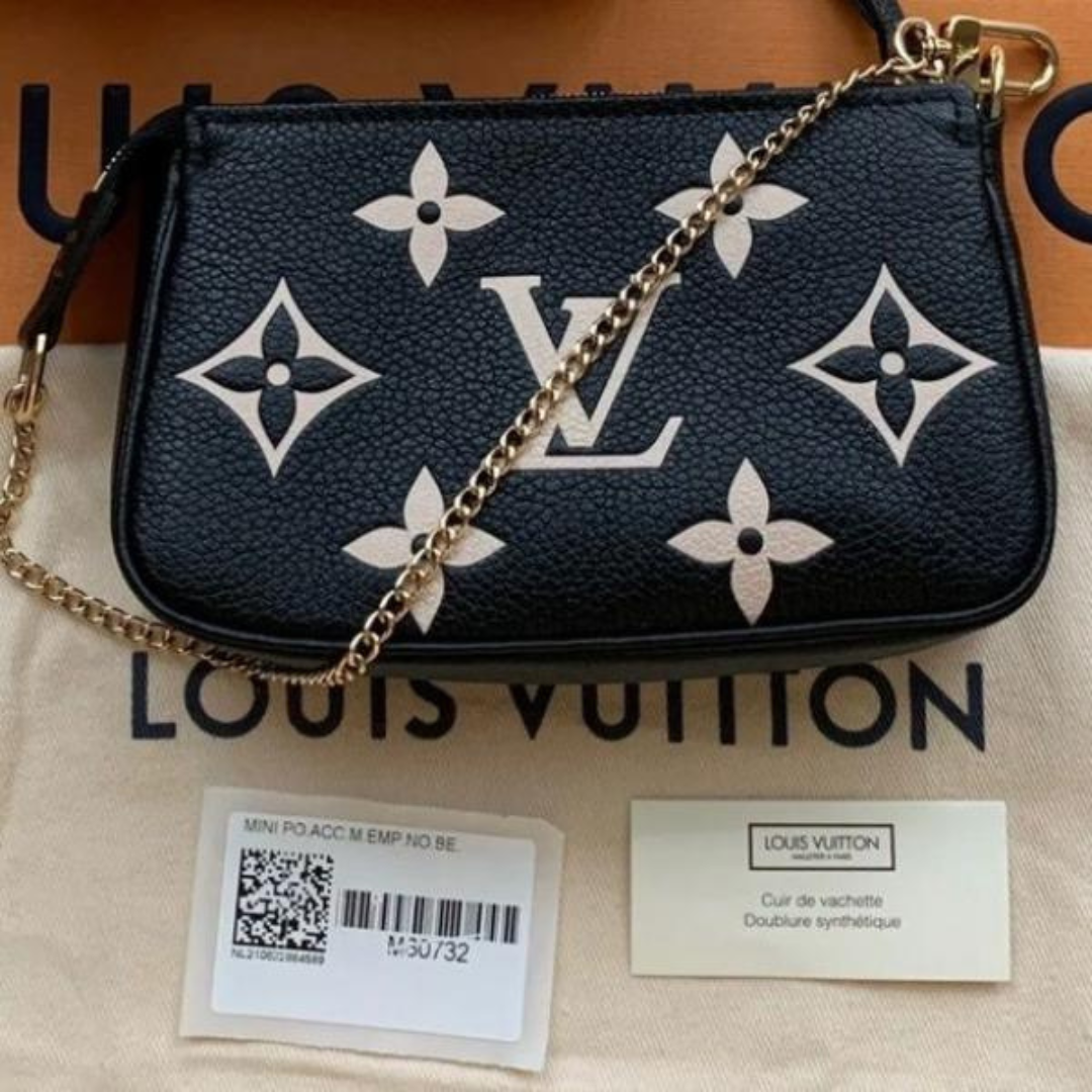 Louis Vuitton Bicolor Monogram Empreinte Mini Pochette