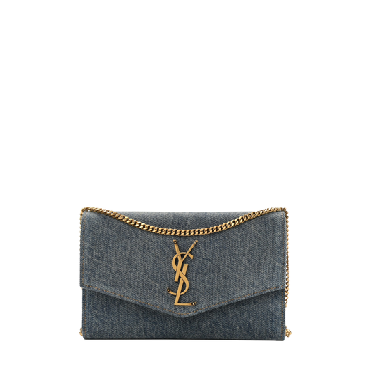 YSL  Monogram Chain Wallet (Women)