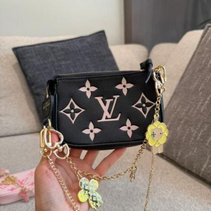 Louis Vuitton Bicolor Monogram Empreinte Mini Pochette