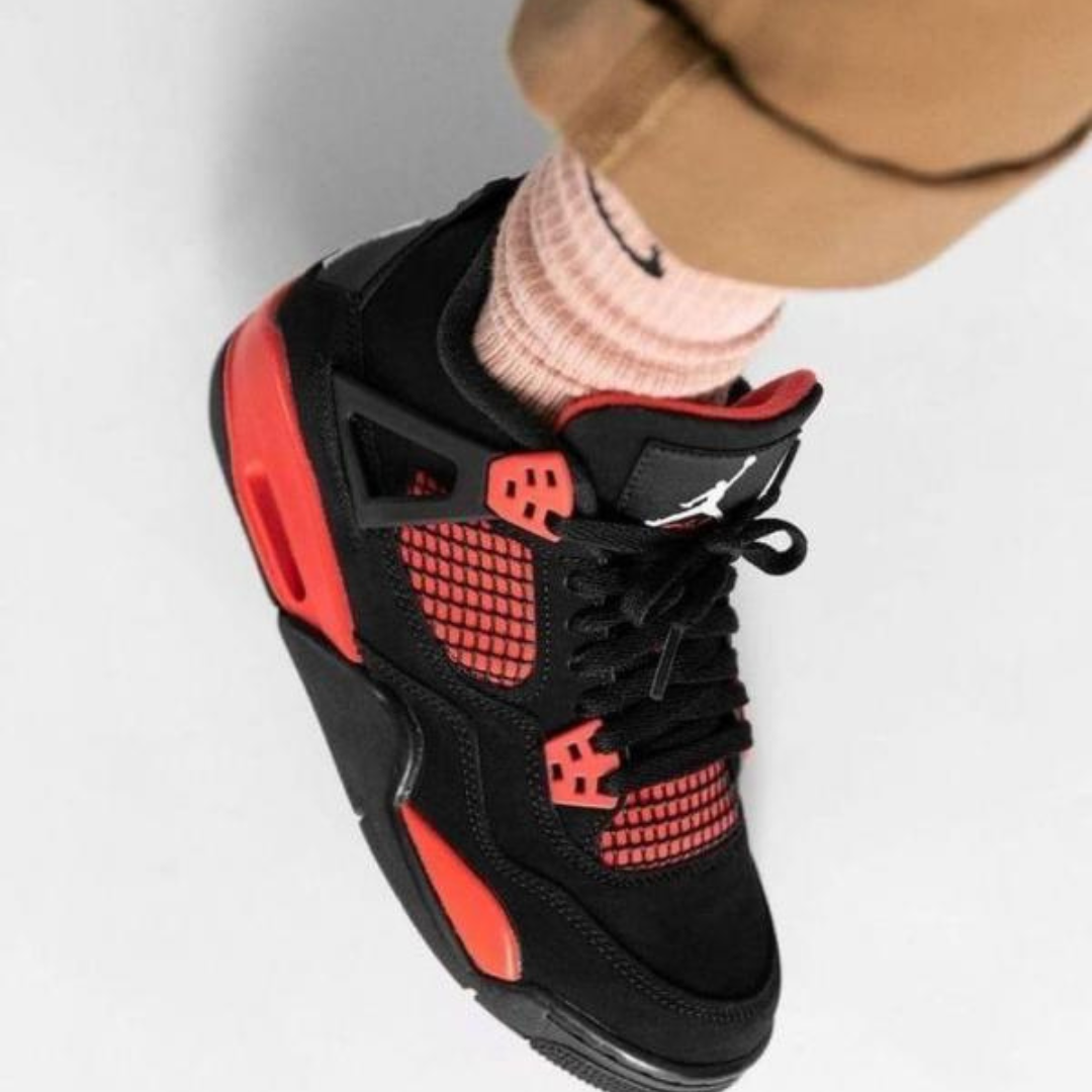 Air Jordan 4 Retro "Red Thunder" (Unisex)