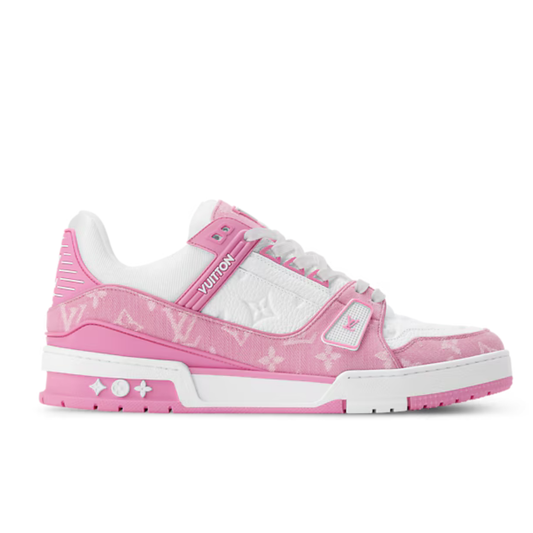 LV Trainer Sneaker Pink