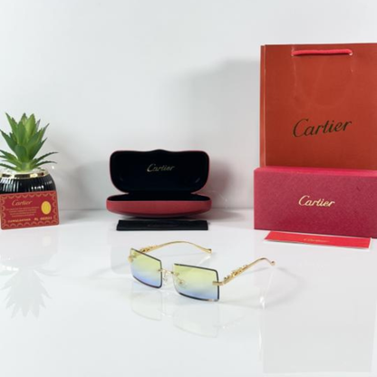 Cartier 5151 Gold Green Blue